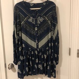 Long sleeve boho top